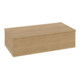 V&B Sideboard mit Frontstruktur Antao 100x26,8x50cm, WBP-farbe botti., hon. Oa-1