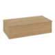 V&B Sideboard mit Frontstruktur Antao 100x26,8x50cm, WBP-farbe w. wal, hon. Oa-1