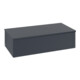 V&B Sideboard mit Frontstruktur Antao 100x26,8x50cm, WBP hon. Oa, md bl. m Lac-1