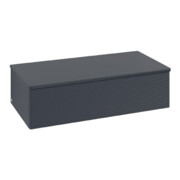 V&B Sideboard mit Frontstruktur Antao 100x26,8x50cm, WBP Lac, md bl. m Lac