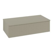 V&B Sideboard mit Frontstruktur Antao 100x26,8x50cm, WBP w. wal, st. Gr m Lac