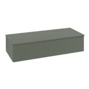 V&B Sideboard mit Frontstruktur Antao 120x26,8x50cm, WBP botti., le gre. m Lac