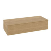 V&B Sideboard mit Frontstruktur Antao 120x26,8x50cm, WBP-farbe w. wal, hon. Oa
