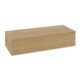 V&B Sideboard mit Frontstruktur Antao 120x26,8x50cm, WBP hon. Oa, hon. Oa-1