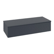 V&B Sideboard mit Frontstruktur Antao 120x26,8x50cm, WBP Lac, md bl. m Lac