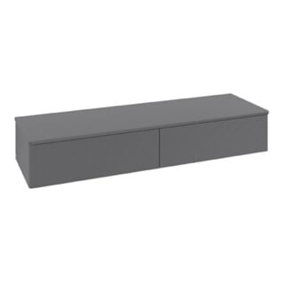 V&B Sideboard mit Frontstruktur Antao 160x26,8x50cm, WBP botti., A m Lac
