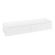 V&B Sideboard mit Frontstruktur Antao 160x26,8x50cm, WBP botti., wh. m Lac-1