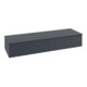 V&B Sideboard mit Frontstruktur Antao 160x26,8x50cm, WBP hon. Oa, md bl. m Lac-1