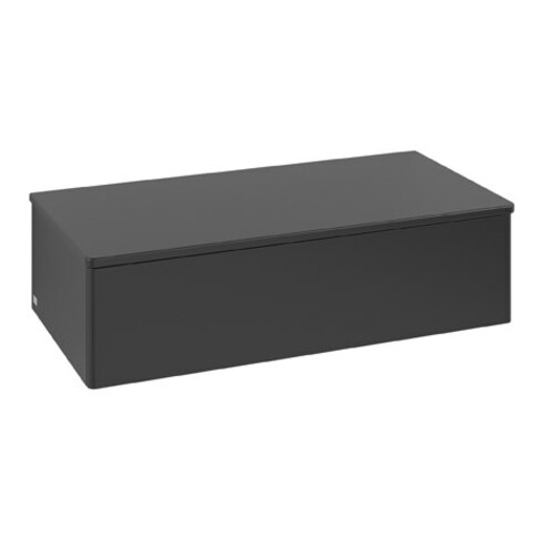 V&B Sideboard ohne Frontstruktur Antao 100x26,8x50cm, WBP botti., bla m Lac