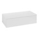 V&B Sideboard ohne Frontstruktur Antao 100x26,8x50cm, WBP hon. Oa, glo wh. Lac-1