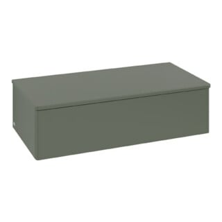 V&B Sideboard ohne Frontstruktur Antao 100x26,8x50cm, WBP Lac, lea gre. m Lac