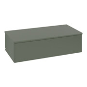 V&B Sideboard ohne Frontstruktur Antao 100x26,8x50cm, WBP Lac, lea gre. m Lac