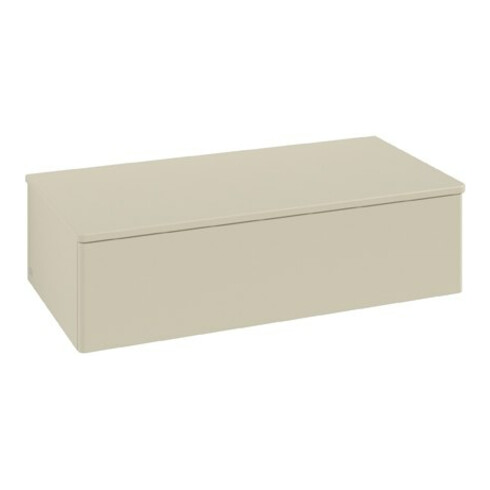 V&B Sideboard ohne Frontstruktur Antao 100x26,8x50cm, WBP Lac, si Gr m Lac