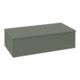 V&B Sideboard ohne Frontstruktur Antao 100x26,8x50cm, WBP w wal, lea gre. m Lac-1