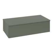 V&B Sideboard ohne Frontstruktur Antao 100x26,8x50cm, WBP w wal, lea gre. m Lac