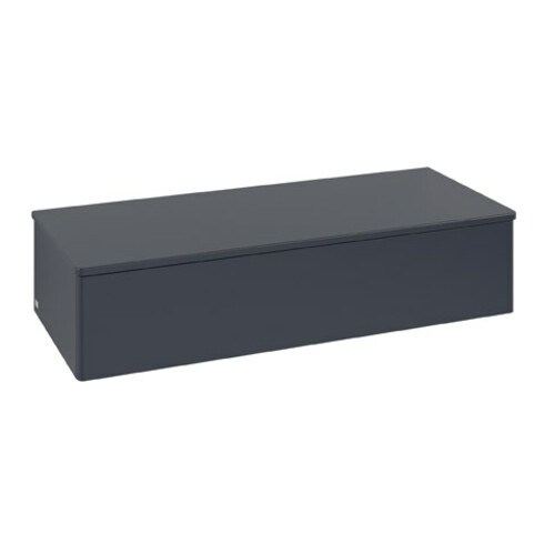 V&B Sideboard ohne Frontstruktur Antao 120x26,8x50cm, WBP botti., md bl. m Lac