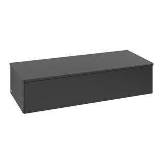 V&B Sideboard ohne Frontstruktur Antao 120x26,8x50cm, WBP-farbe Lac, bla m Lac
