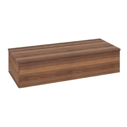 V&B Sideboard ohne Frontstruktur Antao 120x26,8x50cm, WBP-farbe w. wal, w. wal