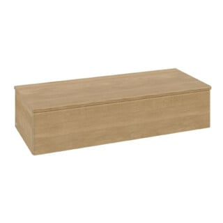 V&B Sideboard ohne Frontstruktur Antao 120x26,8x50cm, WBP hon. Oa, hon. Oa