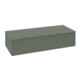 V&B Sideboard ohne Frontstruktur Antao 120x26,8x50cm, WBP Lac, lea gre. m Lac-1