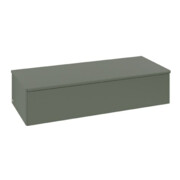 V&B Sideboard ohne Frontstruktur Antao 120x26,8x50cm, WBP Lac, lea gre. m Lac