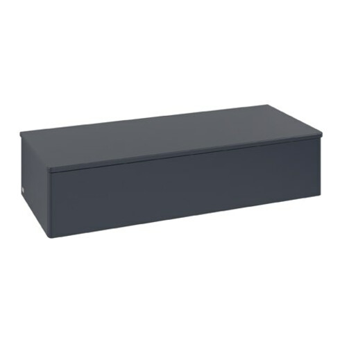 V&B Sideboard ohne Frontstruktur Antao 120x26,8x50cm, WBP Lac, md bl. m Lac