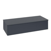 V&B Sideboard ohne Frontstruktur Antao 120x26,8x50cm, WBP Lac, md bl. m Lac