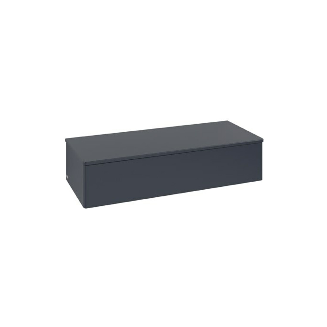 V&B Sideboard ohne Frontstruktur Antao 120x26,8x50cm, WBP Lac, md bl. m Lac