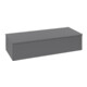 V&B Sideboard ohne Frontstruktur Antao 120x26,8x50cm, WBP w wal, Anthrac. m Lac-1