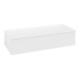 V&B Sideboard ohne Frontstruktur Antao 120x26,8x50cm, WBP w. wal, wh. m Lac-1