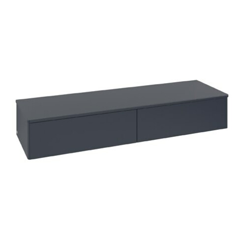 V&B Sideboard ohne Frontstruktur Antao 160x26,8x50cm, WBP botti., md bl. m Lac