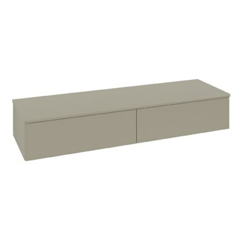 V&B Sideboard ohne Frontstruktur Antao 160x26,8x50cm, WBP botti., st. Gr m Lac