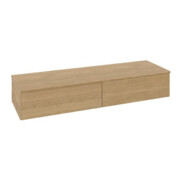 V&B Sideboard ohne Frontstruktur Antao 160x26,8x50cm, WBP-farbe botti., hon. Oa