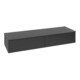 V&B Sideboard ohne Frontstruktur Antao 160x26,8x50cm, WBP-farbe Lac, bla m Lac-1