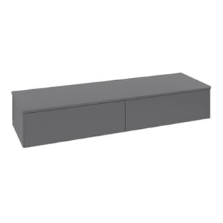 V&B Sideboard ohne Frontstruktur Antao 160x26,8x50cm, WBP hon. Oa, A m Lac