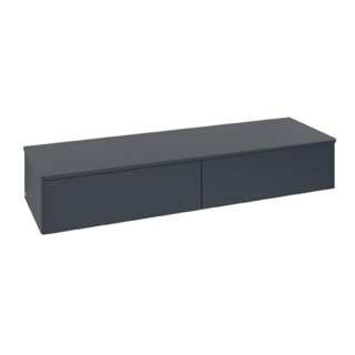 V&B Sideboard ohne Frontstruktur Antao 160x26,8x50cm, WBP hon. Oa, md bl. m Lac