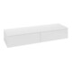 V&B Sideboard ohne Frontstruktur Antao 160x26,8x50cm, WBP Lac, glo wh. Lac-1