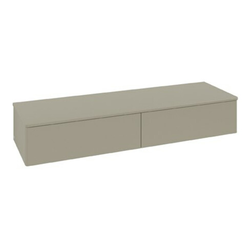 V&B Sideboard ohne Frontstruktur Antao 160x26,8x50cm, WBP Lac, st. Gr m Lac