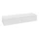 V&B Sideboard ohne Frontstruktur Antao 160x26,8x50cm, WBP w. wal, glo wh. Lac-1