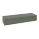 V&B Sideboard ohne Frontstruktur Antao 160x26,8x50cm, WBP w wal, lea gre. m Lac-1