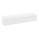 V&B Sideboard ohne Frontstruktur Antao 160x26,8x50cm, WBP w. wal, wh. m Lac-1