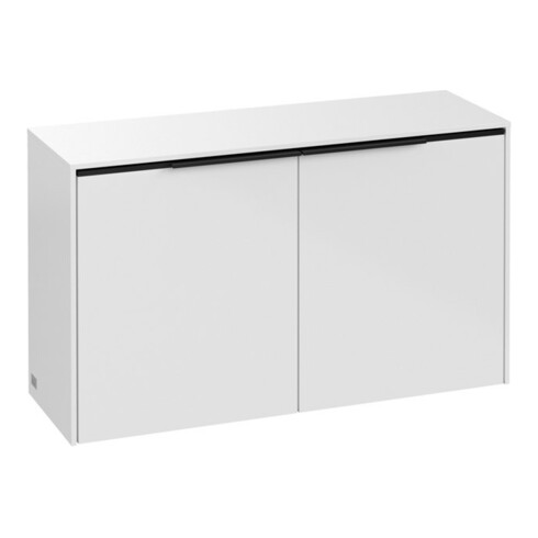 V&B Sideboard Subway 3.0 72,8x42,3x25,6cm, G volc bla, Brill. wh.