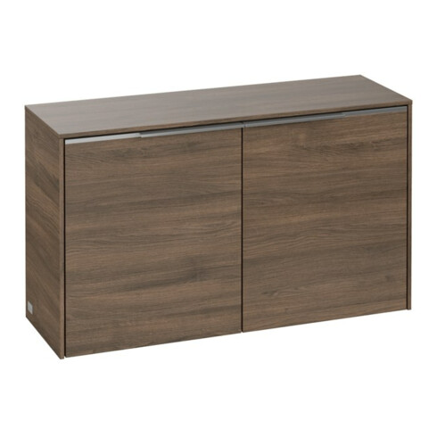 V&B Sideboard Subway 3.0 72,8x42,3x25,6cm, Gr. Alu gl, Ariz. oak