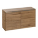 V&B Sideboard Subway 3.0 72,8x42,3x25,6cm, Gr. Alu gl, kansas oak-1