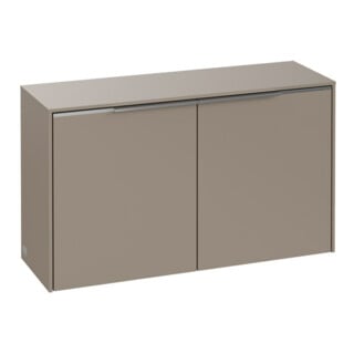 V&B Sideboard Subway 3.0 72,8x42,3x25,6cm, Gr. Alu gl, taupe