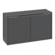 V&B Sideboard Subway 3.0 72,8x42,3x25,6cm, Gr. volc bla, bla oak-1