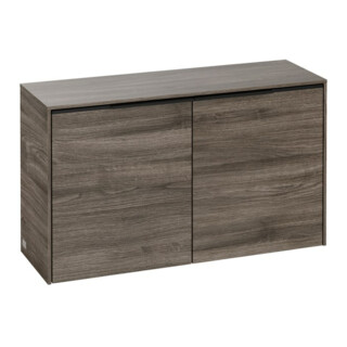 V&B Sideboard Subway 3.0 72,8x42,3x25,6cm, Gr. volc bla, st. oak