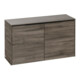 V&B Sideboard Subway 3.0 72,8x42,3x25,6cm, Gr. volc bla, st. oak-1