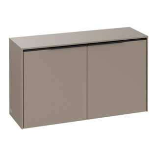 V&B Sideboard Subway 3.0 72,8x42,3x25,6cm, Gr. volc black, taupe