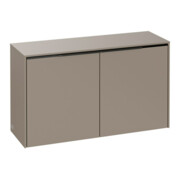 V&B Sideboard Subway 3.0 72,8x42,3x25,6cm, Griff monochrom, taupe